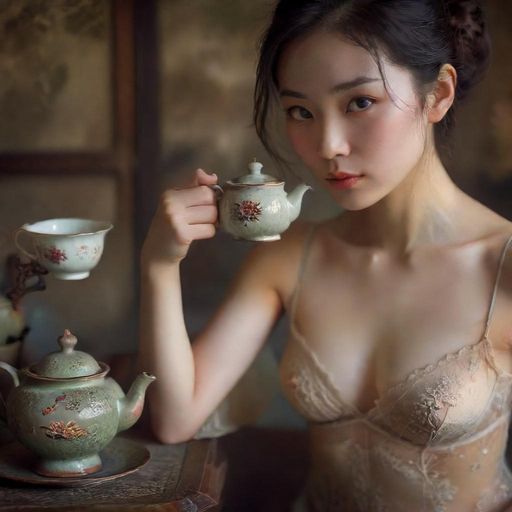 茶具的精美细节