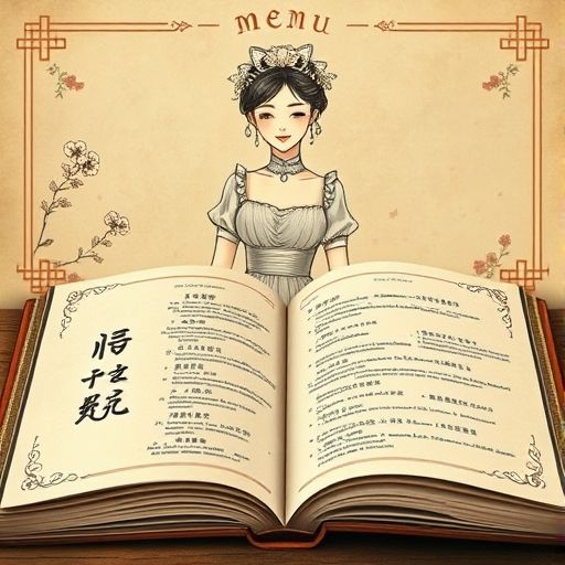 精致的茶单设计