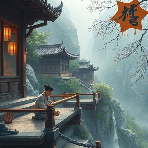 茶艺师专注泡茶的瞬间