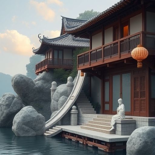 老广州街巷的茶室风情