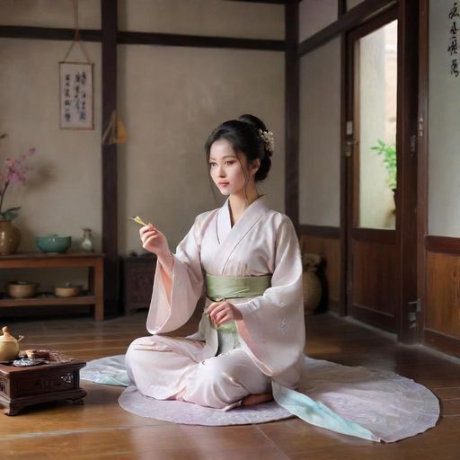现代风格的茶室空间