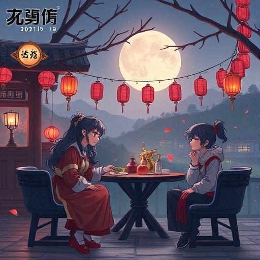 夜谈会里的温馨互动