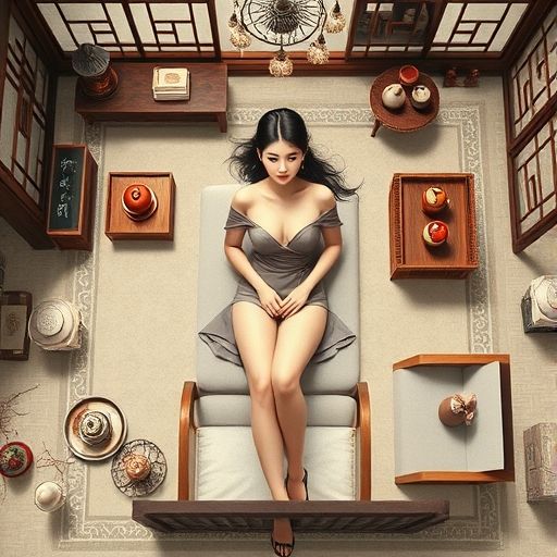 茶室内的精致摆设，展现雅致氛围