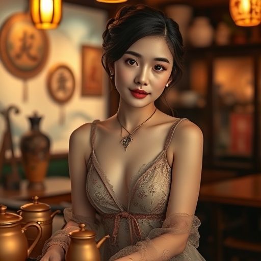 茶肆复古装饰