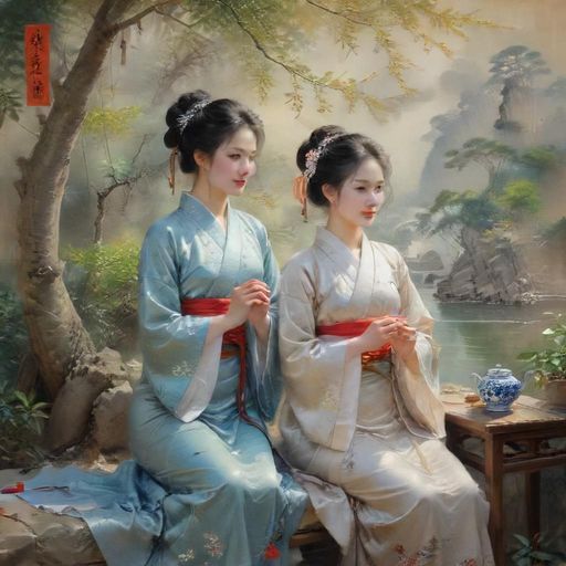 朋友聚会的温馨画面