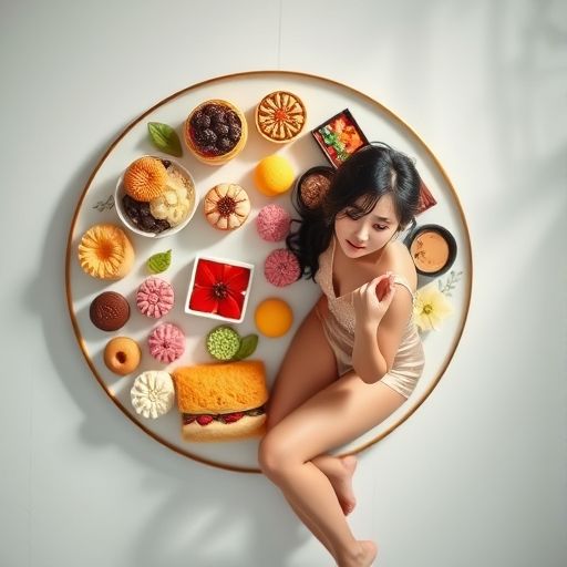 茶点摆盘令人垂涎欲滴