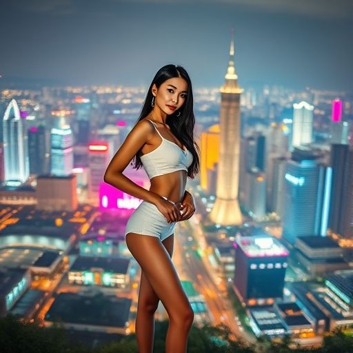 广州璀璨夜景