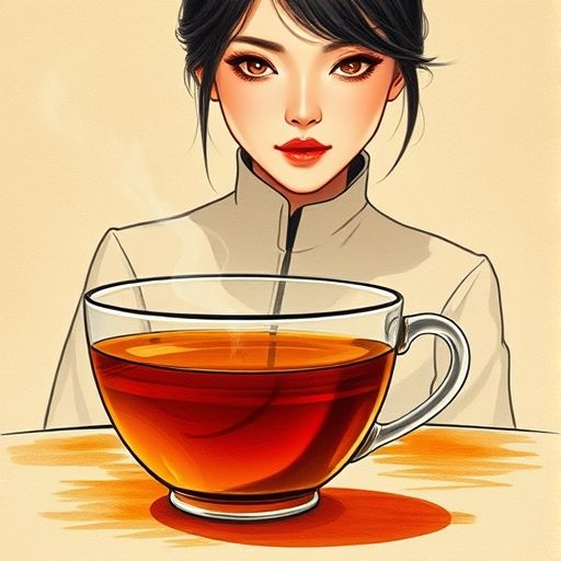 茶汤的细腻质感
