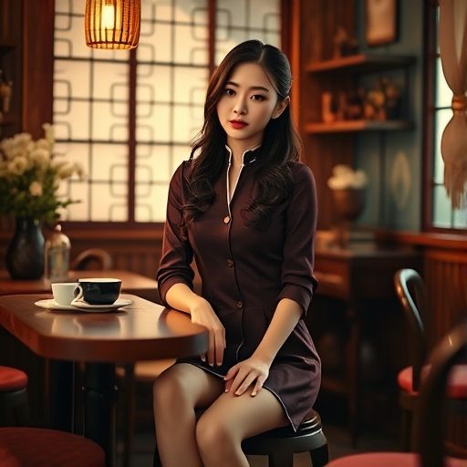 茶室内的雅致环境