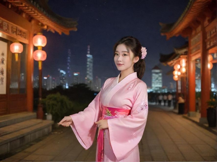 一扇在夜晚都市中散发着柔和光芒的神秘高端会所入口