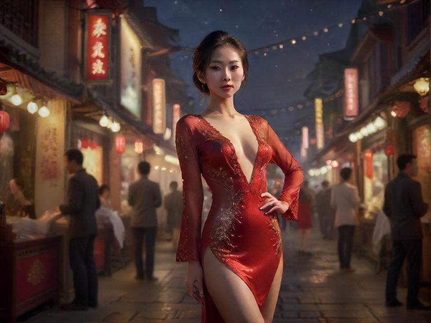 夜场娱乐社区温馨聚会场景