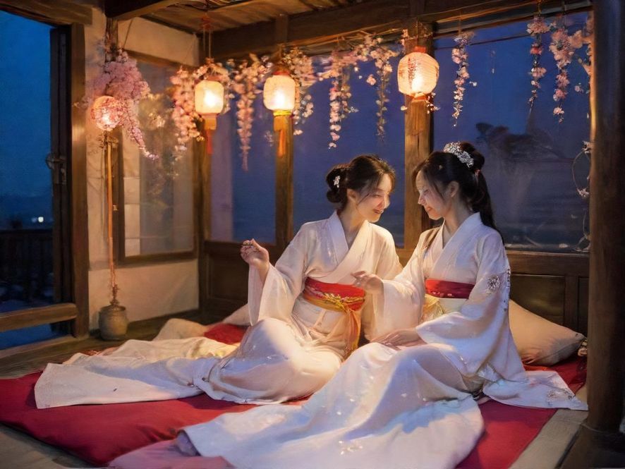 豪华会所大厅，灯光璀璨，尽显奢华