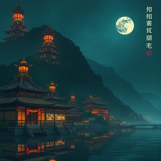 深圳夜场会所入口夜景展示