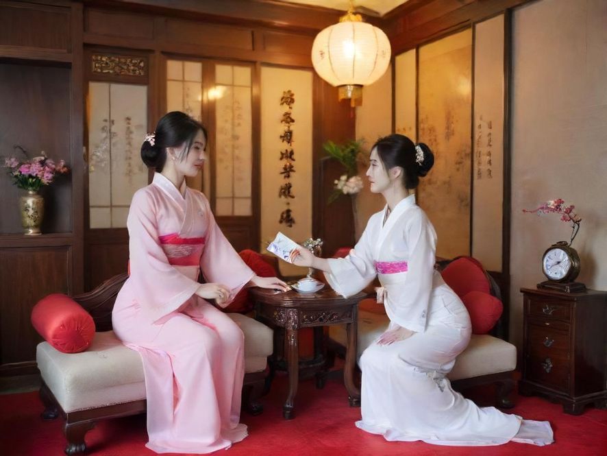豪华休闲会所室内，暖色调灯光营造温馨氛围，舒适的沙发和精致的装饰。