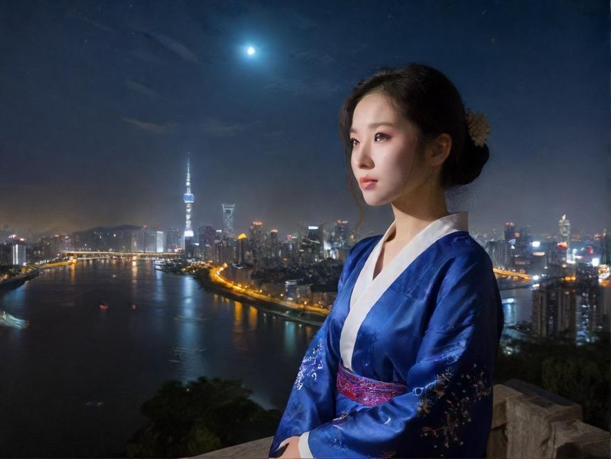 深圳夜场会所外景夜景