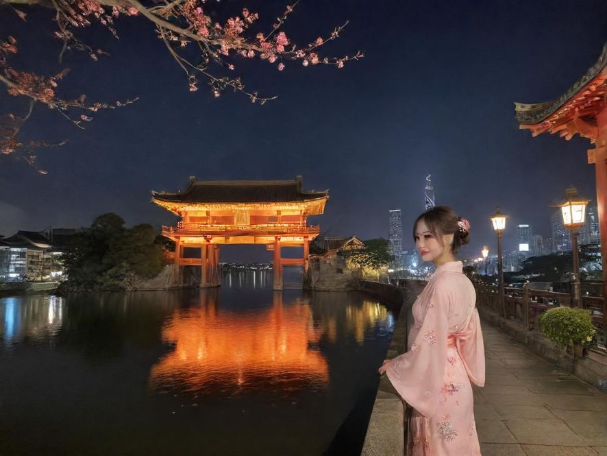 都市夜色下的神秘一角