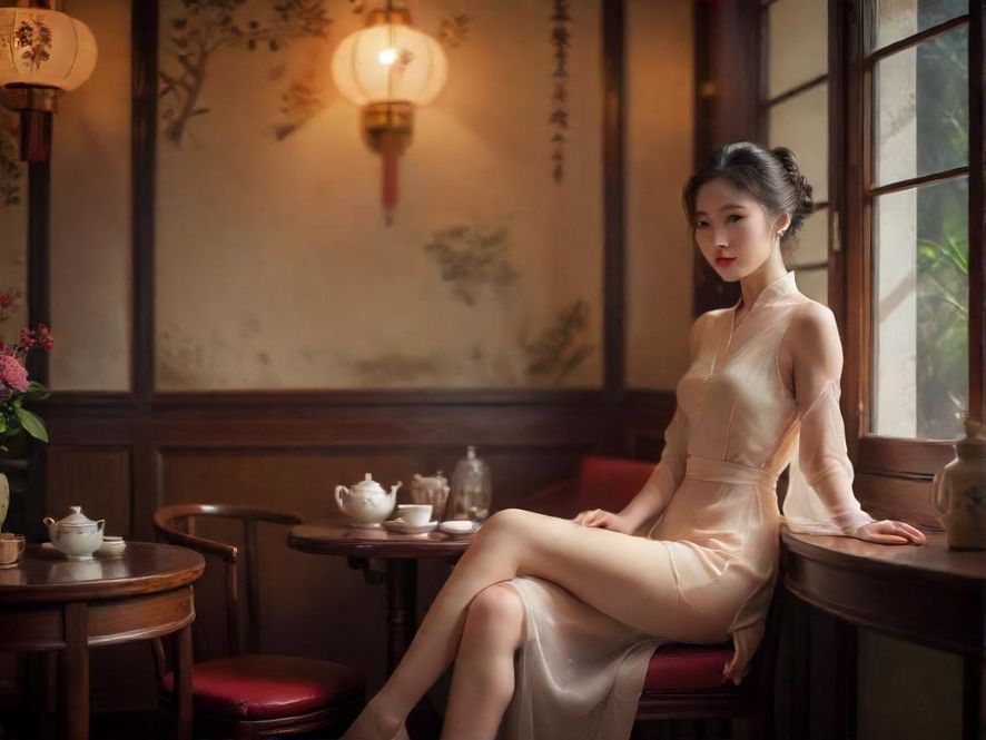 深圳私密茶社的优雅环境