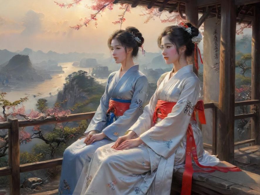 手机屏幕上显示着微信聊天界面