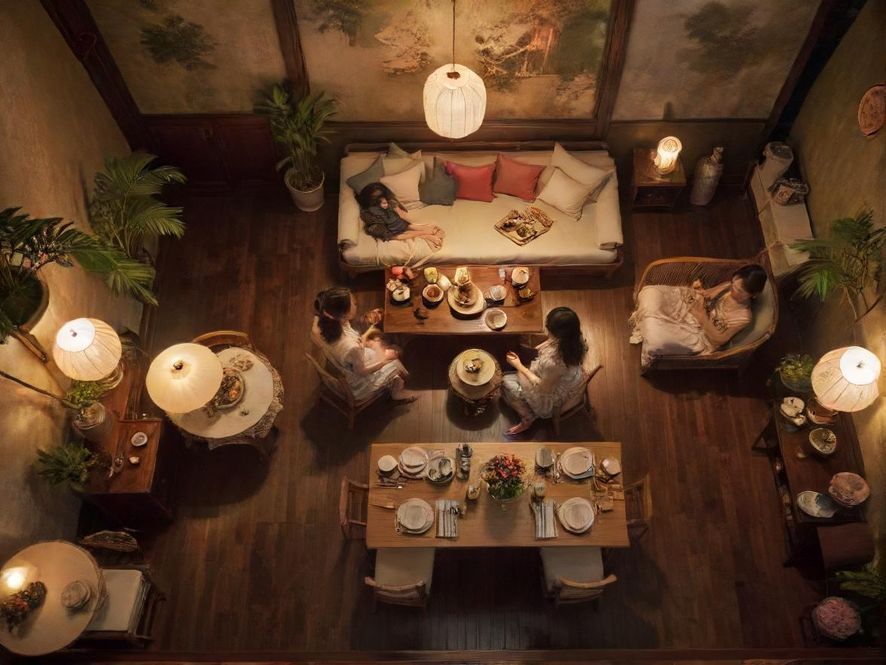 广州浦典茶室优雅环境展示