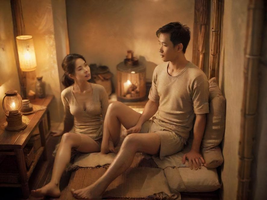 一个人在电脑前浏览论坛