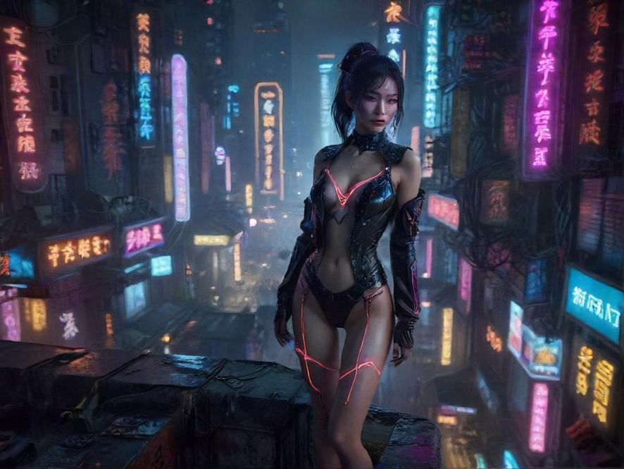广东夜场霓虹灯下的都市魅力