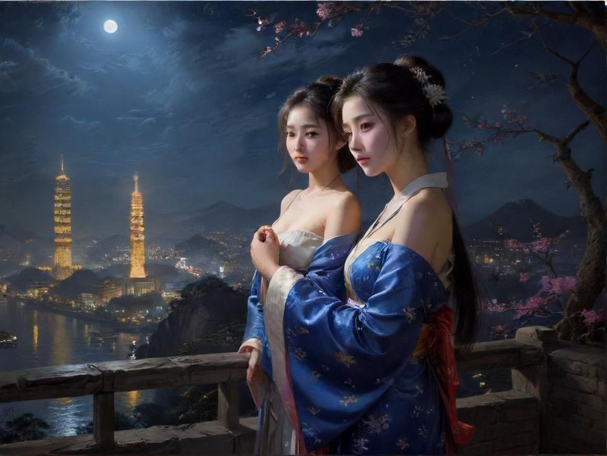 广州高端桑拿会所夜景
