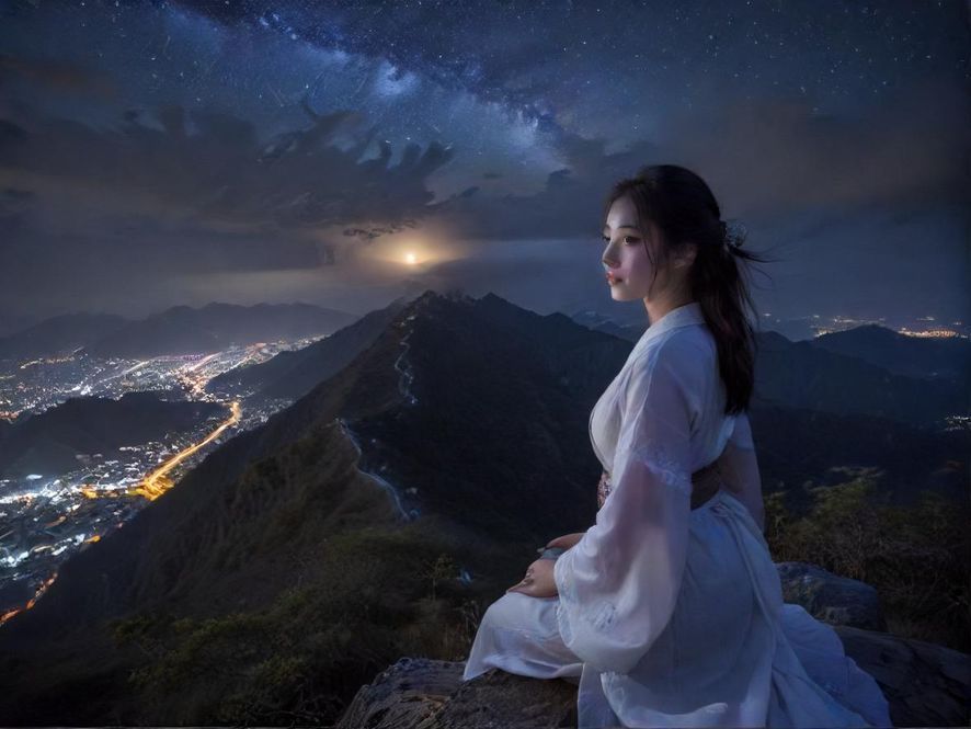 佛山桑拿会所夜景霓虹实拍