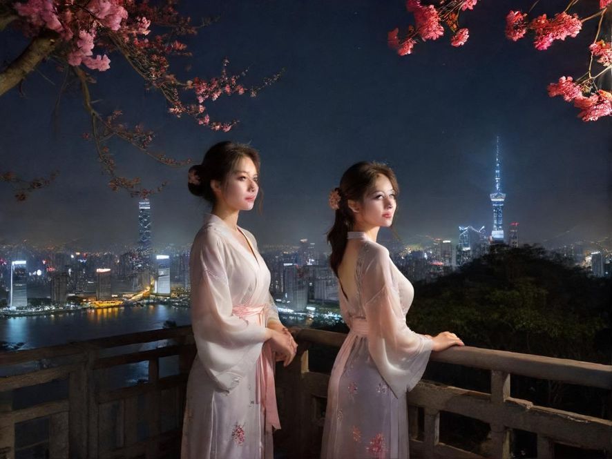 广州夜场会所夜景实拍