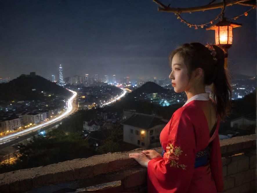 广州夜场会所夜景外观展示