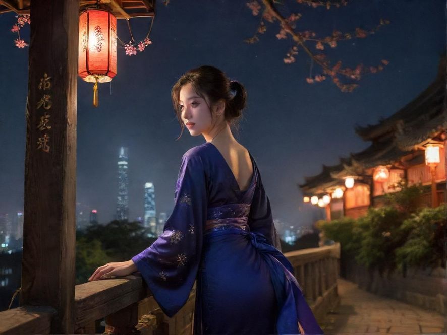 东莞夜色街头