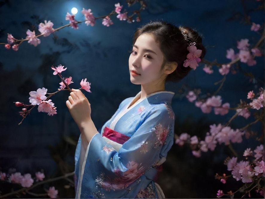 广州百花丛入口夜色场景