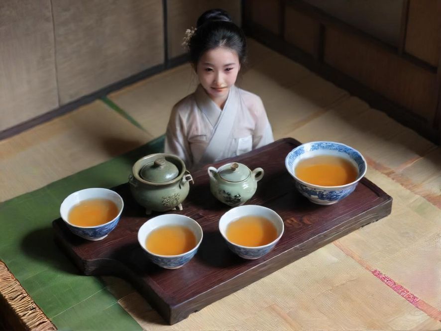 深圳喝茶会所茶艺表演场景