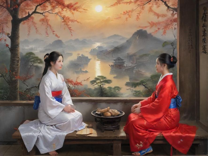 桑拿会所大厅温馨场景