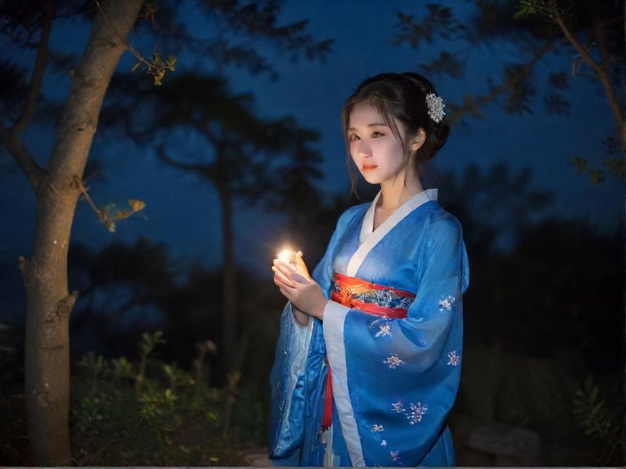 流光溢彩的夜场氛围