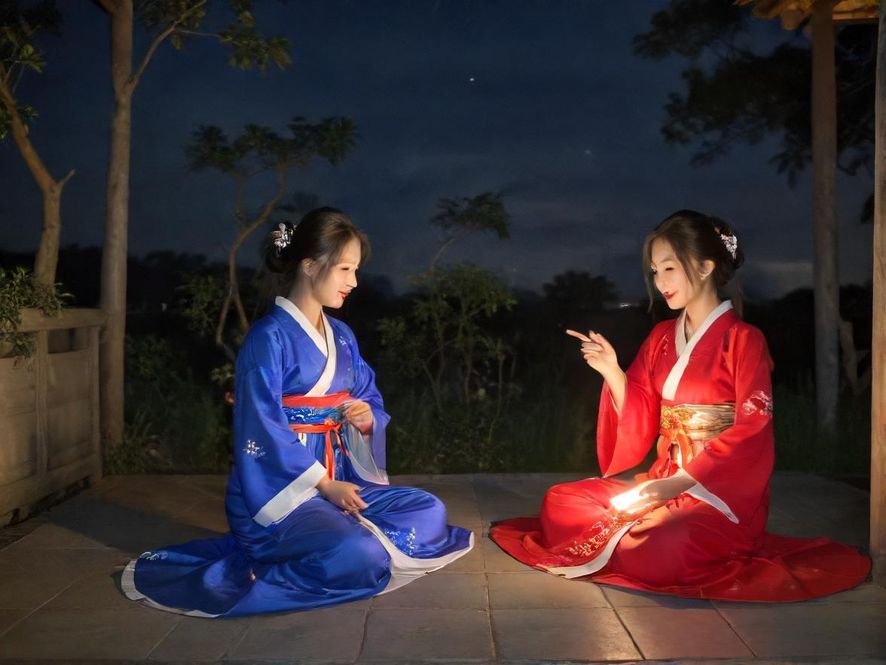 夜场娱乐聚会场景