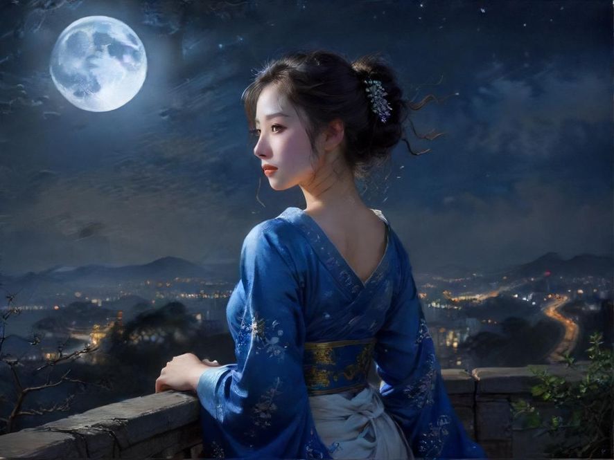 广州夜场酒吧街夜景展示