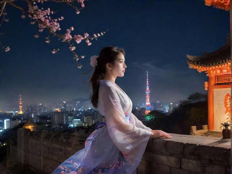 广州高端夜场都市夜景