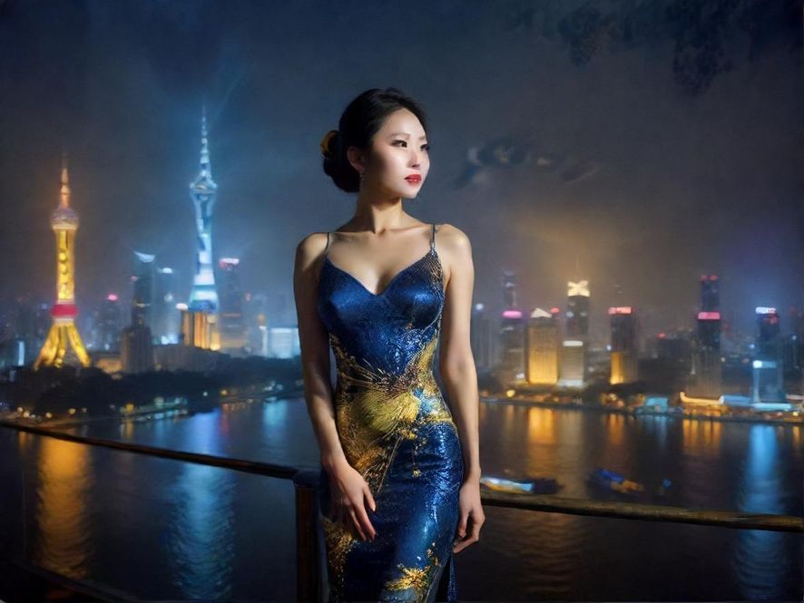 广州璀璨夜景