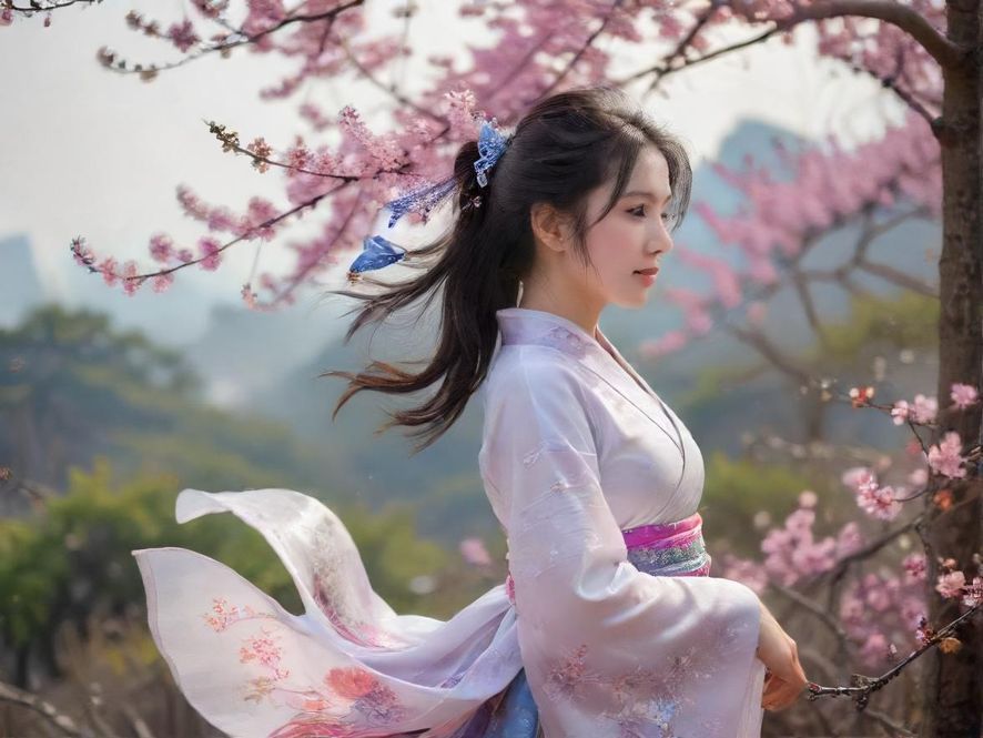 女性享受足部按摩