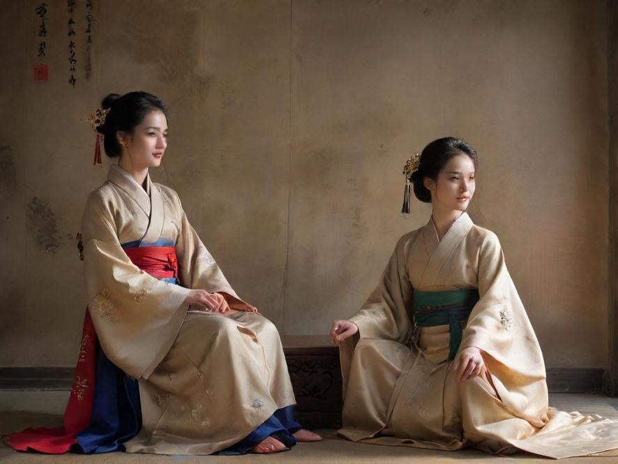 一群年轻人在咖啡馆里愉快交流的场景