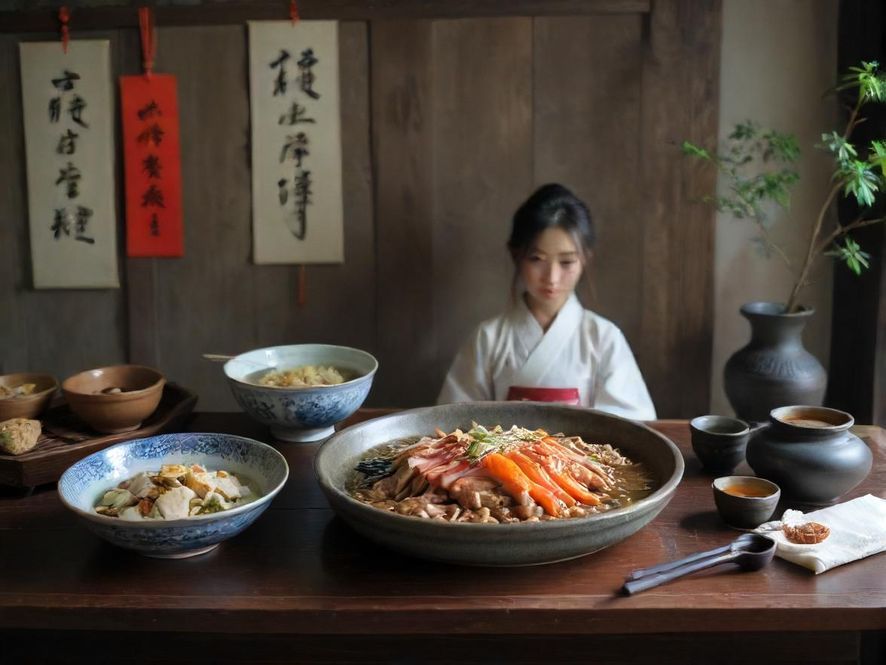 广州悦来香餐桌上摆放的几款精致点心,采用特写镜头,展现其艺术般的造型和诱人的色彩,背景是雅致的餐桌布置。