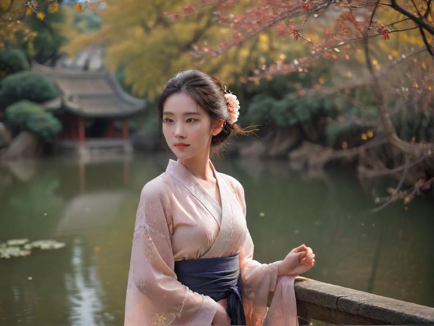 一位女性在优雅的高端休闲会所中享受足浴,她的双脚浸泡在充满鲜花和草药的木盆里。画面采用柔焦背景,温暖的灯光营造出温馨放松的氛围,突出足部特写。