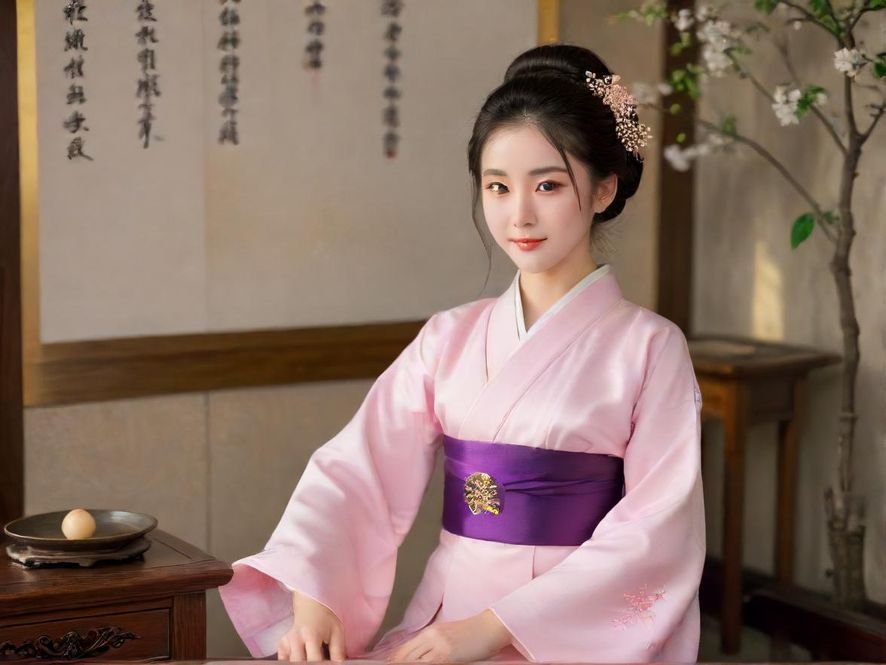 一位气质优雅的成熟女性,身着考究的服饰,坐在高级会所的沙发上,侧身凝视,眼神中透着自信与从容。柔和的灯光勾勒出她精致的轮廓,背景是充满艺术气息的客厅一角。