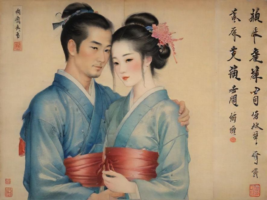 一对都市男女在高端休闲场所中，轻声交谈，品尝美酒，展现出轻松愉悦的社交氛围。