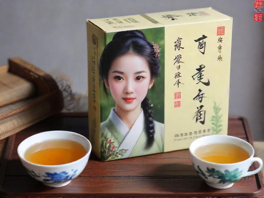 一位面容宁静的女子，手持精致茶杯，特写镜头下，茶香氤氲，营造出唯美而富有禅意的品茶意境。